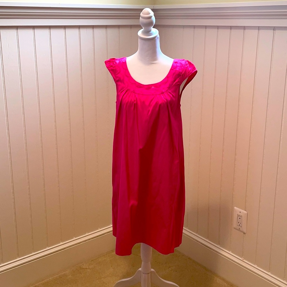 Calypso St. Barth - Hot Pink Silk Dress Sz S